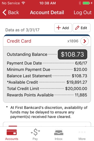 Rakuten Rewards MasterCard screenshot 2