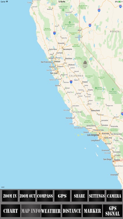 Ocean Charts California