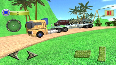 Offroad Cargo Army Truck Drive screenshot 3