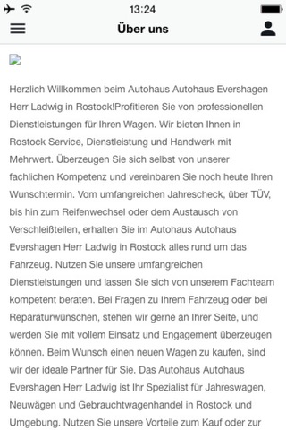 Autohaus Evershagen screenshot 2