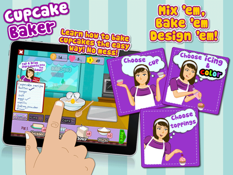 Cupcake Baker HD screenshot 2