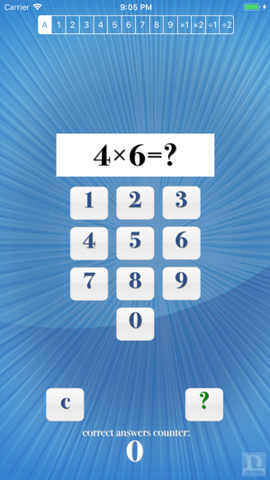 Multiplication Table Trainer(圖1)-速報App