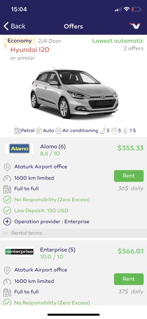 Compare Rental Cars - Vivi(圖3)-速報App