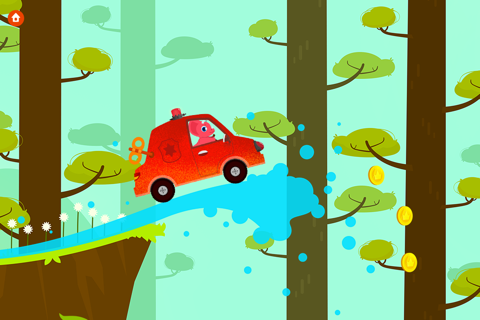 Dinosaur Car games for kids screenshot 4