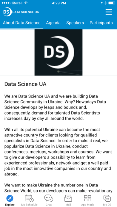 How to cancel & delete Data Science UA Conference from iphone & ipad 4