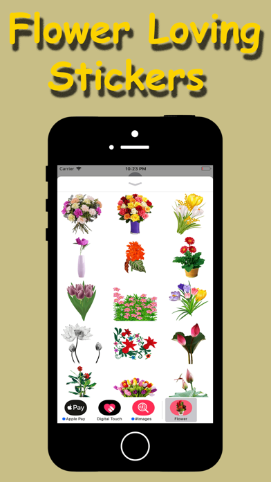 How to cancel & delete Flower Loving Stickers from iphone & ipad 3