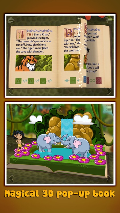 The Jungle Book ~ 3D Interactive Pop-up Book screenshot-0