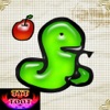 Snake and apple