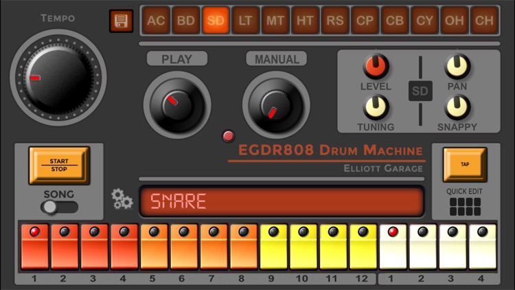 EGDR808 Drum Machine HD