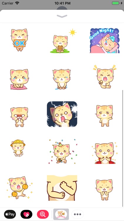 Manx Kitty Cool Stickers