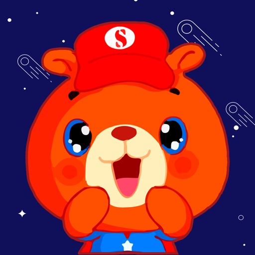 Super Bear: Animated Stickers