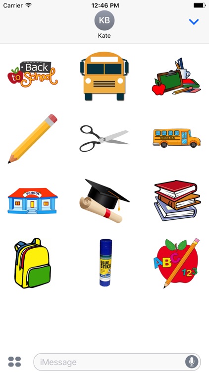 Back to School Stickers 2017