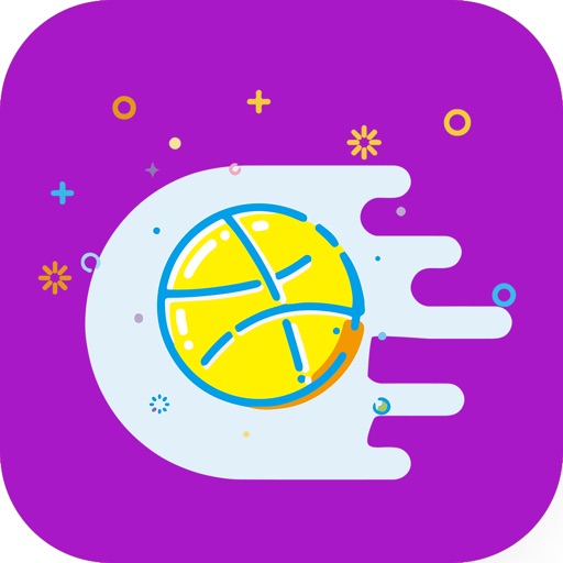 Basket Fall-simple&fun icon
