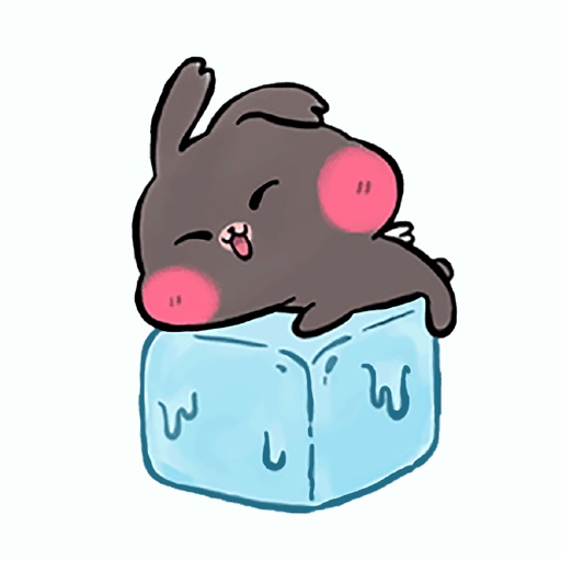 Summer Bunny Animated Stickers Icon
