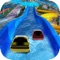 Get ready to race your car in water, this is first time car race in water slide in water park