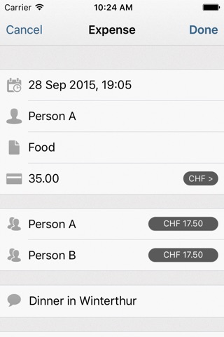 Expense Tool screenshot 3