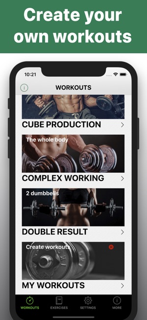 Dumbbell -workout HIIT trainer(圖5)-速報App