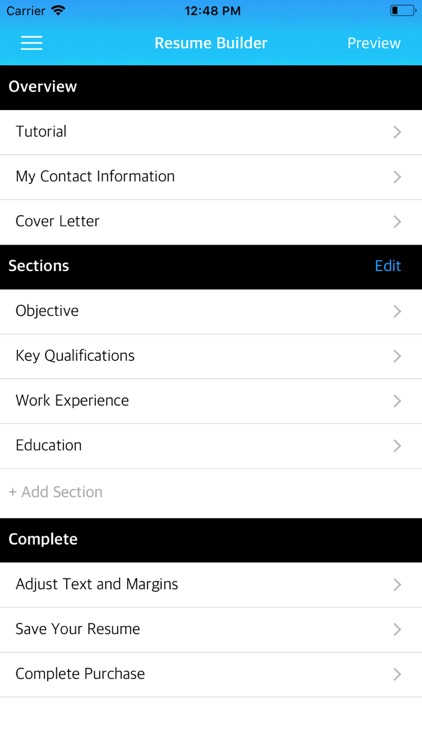 Resume Builder App screenshot-3