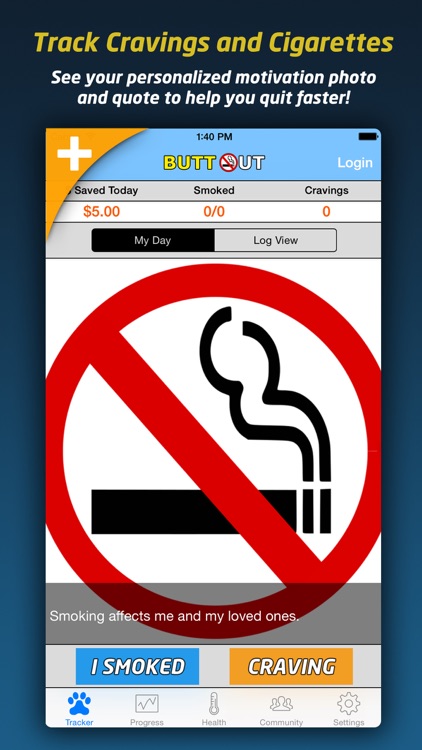Quit Smoking - Butt Out Pro screenshot-1