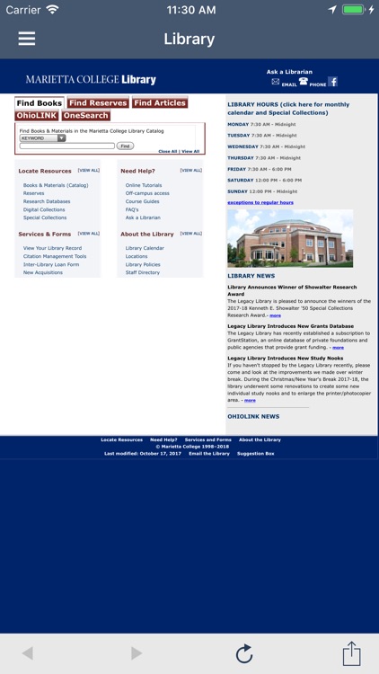 Marietta College App screenshot-3
