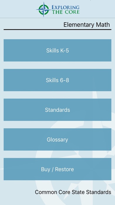 How to cancel & delete Exploring The Core K-8 Math from iphone & ipad 1