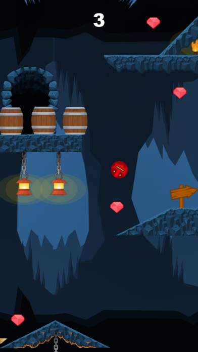 Falling Dark Cave screenshot 3