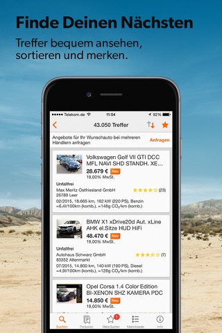 mobile.de - car market screenshot 2