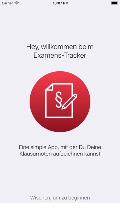 ExamensTracker für Jura