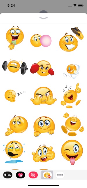 Funny Animated Emoji Stickers(圖2)-速報App