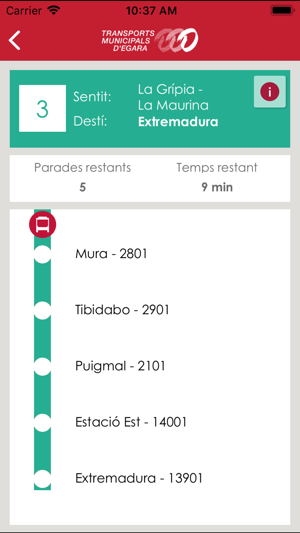 TMESA - Bus Terrassa(圖3)-速報App