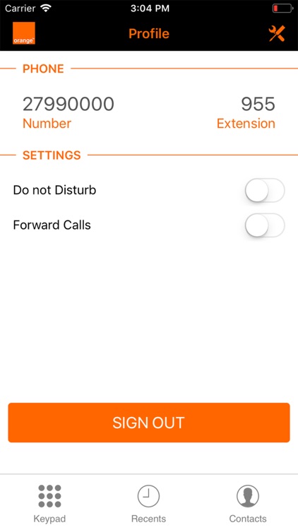 Orange Cloud Phone screenshot-4