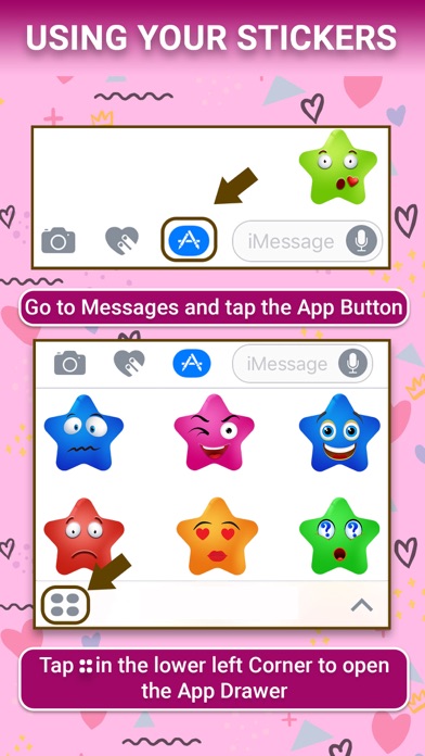 Star Face : Animated Stickers screenshot 2