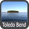 Toledo Bend Texas GPS chart Navigator