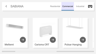 Sabiana Product Catalog screenshot 2