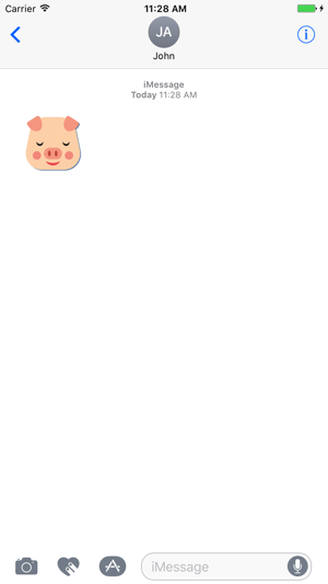 Pig emoji smiley pack(圖5)-速報App