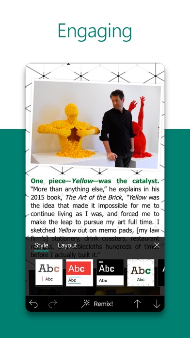 Microsoft Sway Screenshot