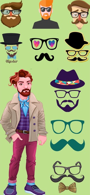 Hipster Stickers Pack!(圖1)-速報App