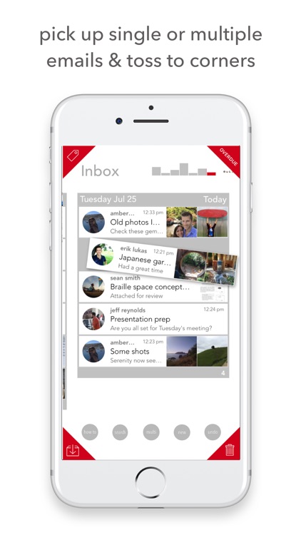 geronimo - your email on a timeline