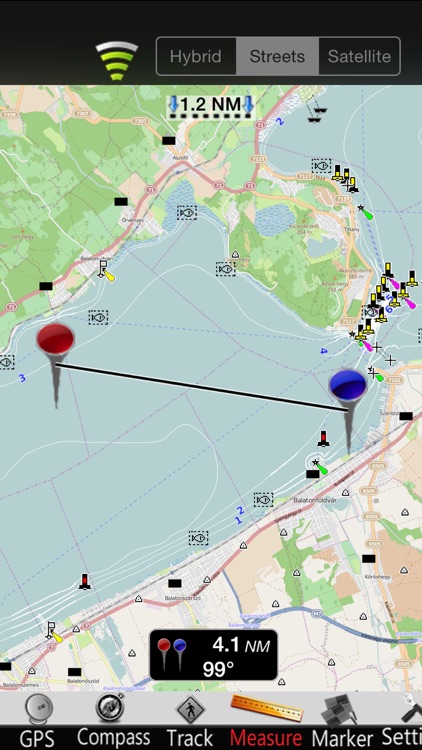 Lake Balaton Nautical Charts