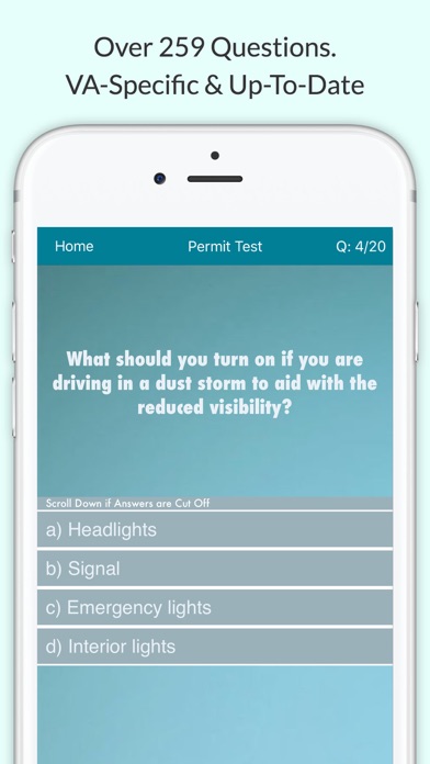 How to cancel & delete Virginia DMV Test from iphone & ipad 3