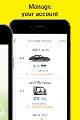 jaldii Online Car Booking App screenshot 2