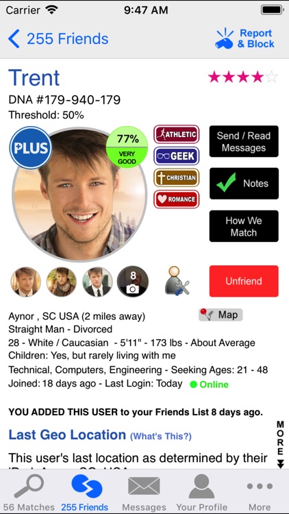 Dating DNA