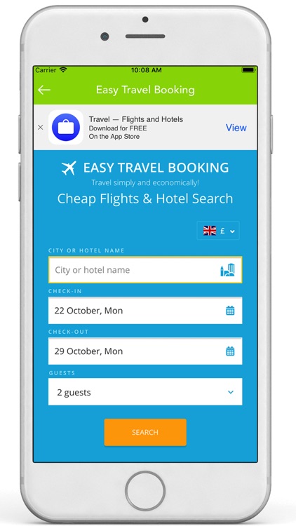 Easy Travel Booking