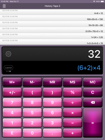 Скриншот из Calculator HD Pro