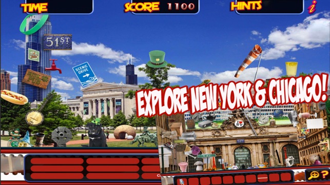 Hidden Objects New York to Chicago Adventure Time(圖4)-速報App