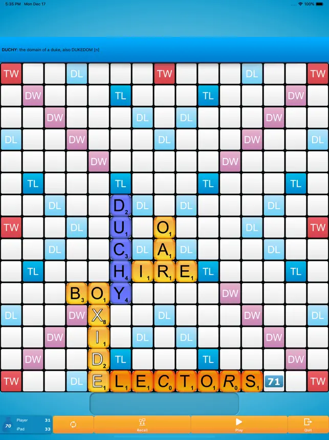 Captura de Pantalla 1 Classic Words en Español iphone