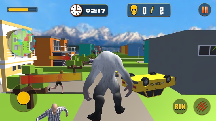 Bigfoot Monster Yeti Hunting Attack Simulator : Angry Gorilla City Rampage  War Vs. Ultimate Monster Attack City Smasher Scary Bigfoot Hunting and Yeti