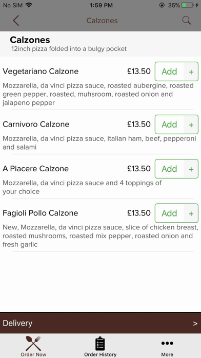 How to cancel & delete Pizza Da Vinci Battersea from iphone & ipad 2