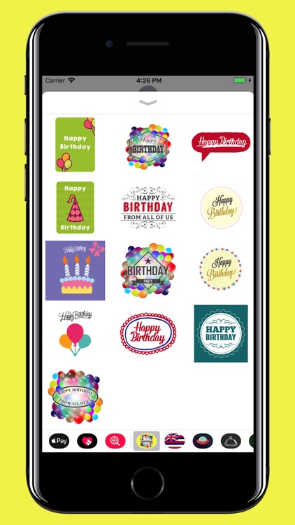 Happy Birthday - stickers screenshot-3