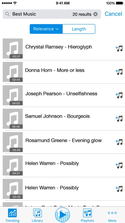 Music Streaming & Player Now